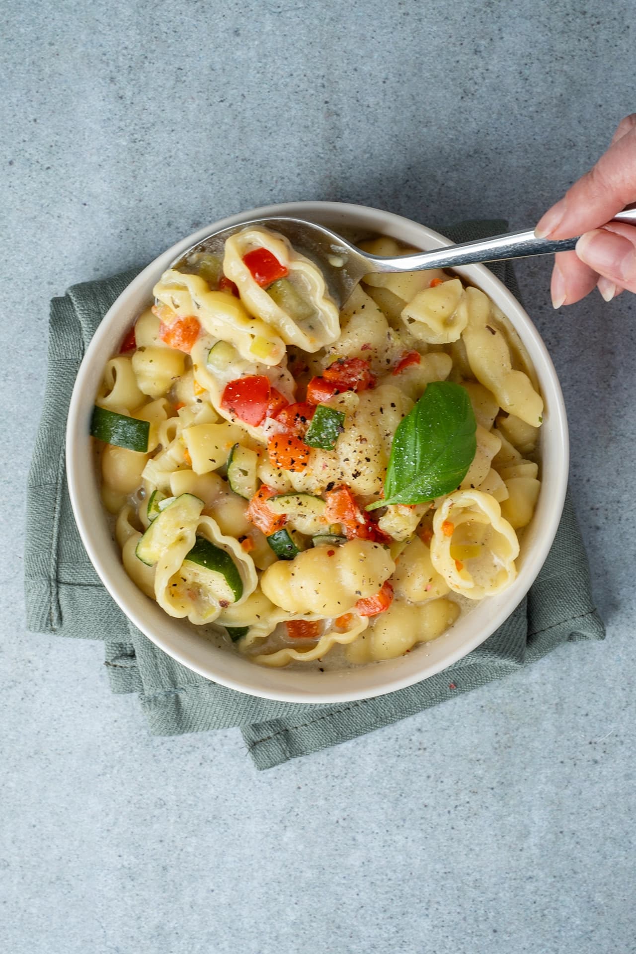 Vegane One-Pot-Pasta