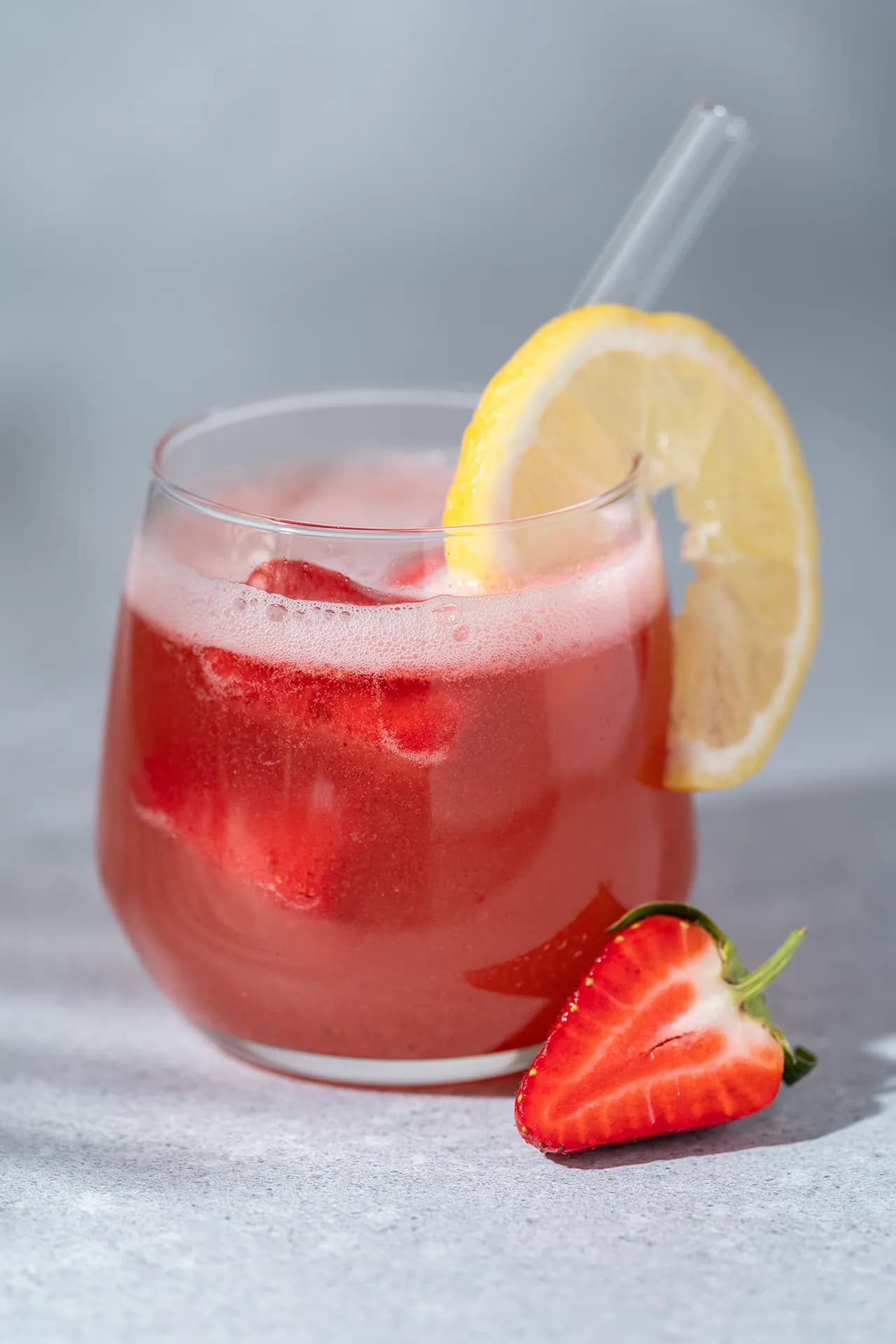 Erdbeer-Zitronen-Limonade